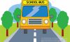 School Bus On Road Back To School Clipart